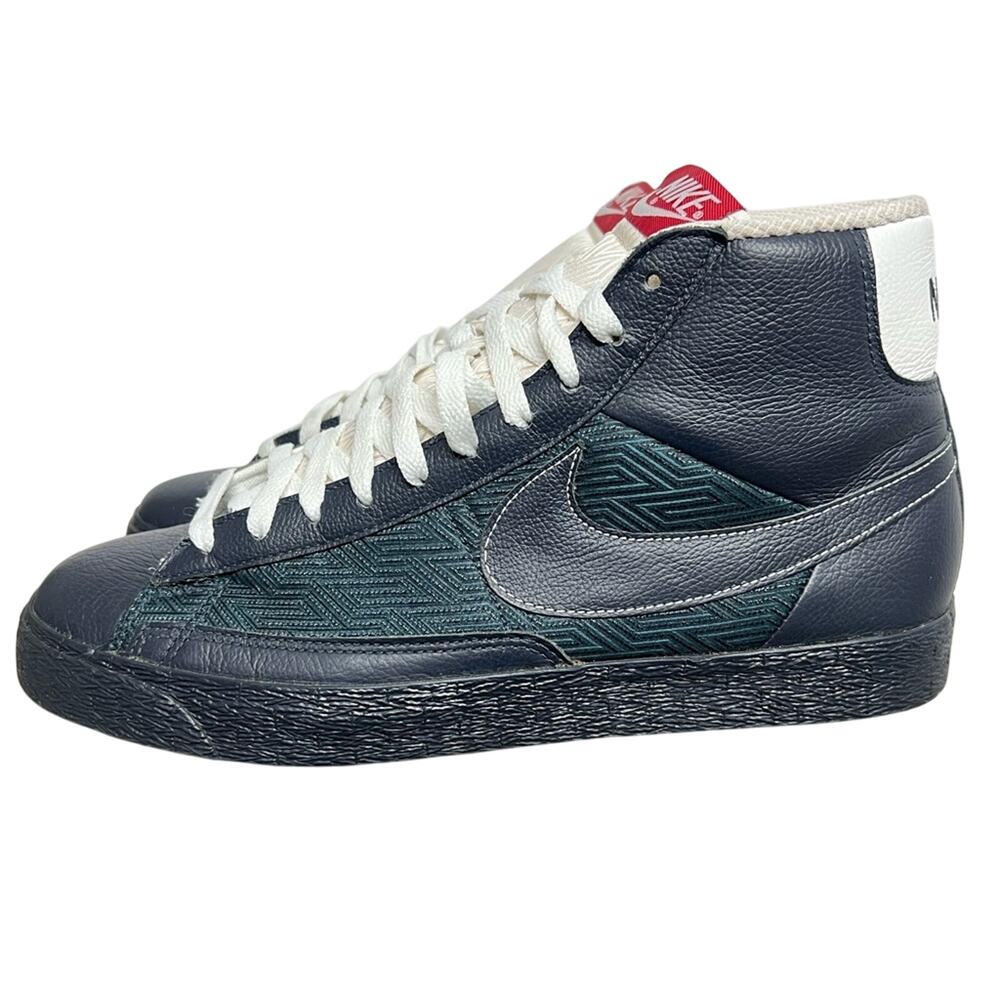 Size 11 - Nike Blazer High SP Dark Obsidian 2010 Release Light Use